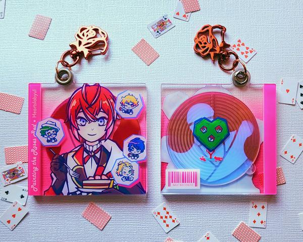 TWST - Heartslabyul Acrylic CD Charm