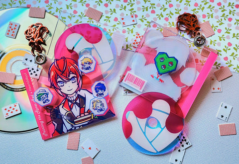 TWST - Heartslabyul Acrylic CD Charm