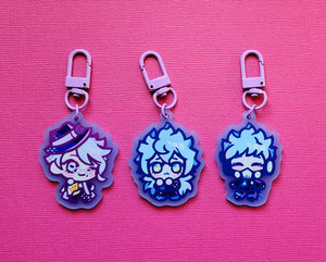 TWST - 2" Frosted Acrylic Charms