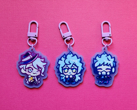 TWST - 2" Frosted Acrylic Charms