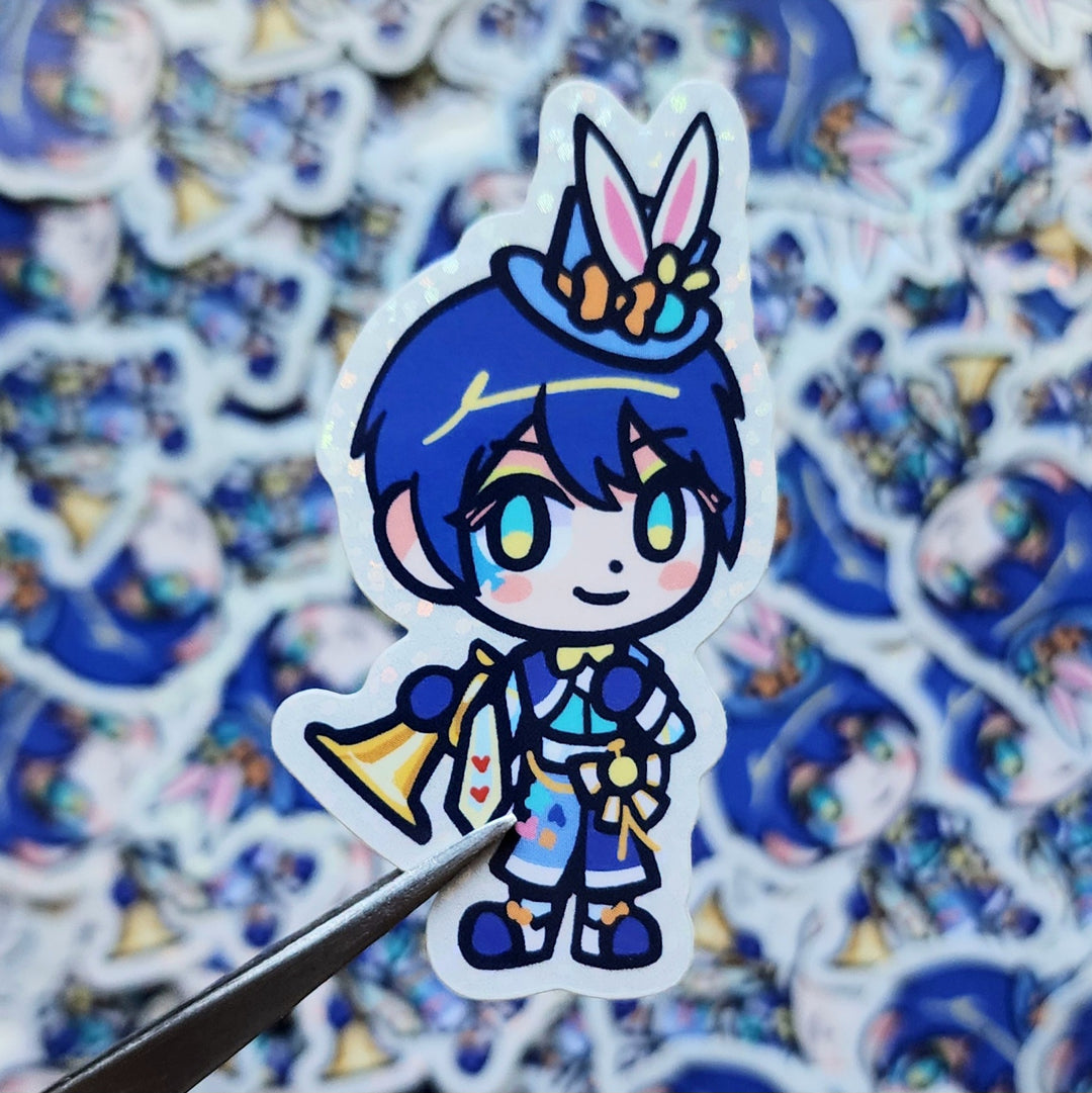 TWST - Rabbit Deuce Glitter Sticker – Mintybytes
