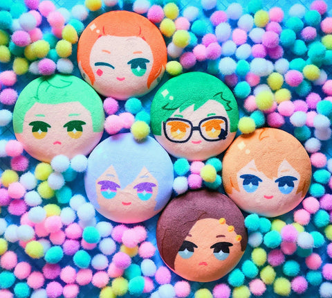 TWST - Plush Fabric Buttons