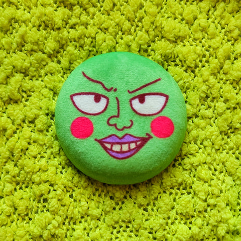 MP100 - Dimple Plush Fabric Button