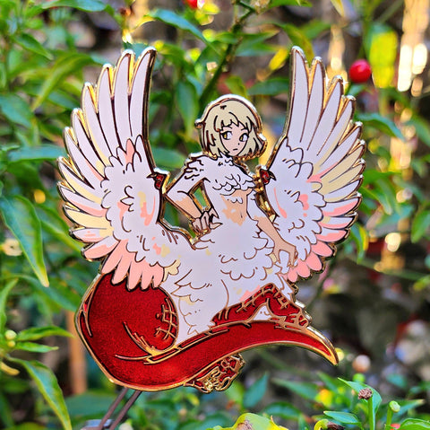 DunMeshi - Chimera Falin 3" Enamel Pin