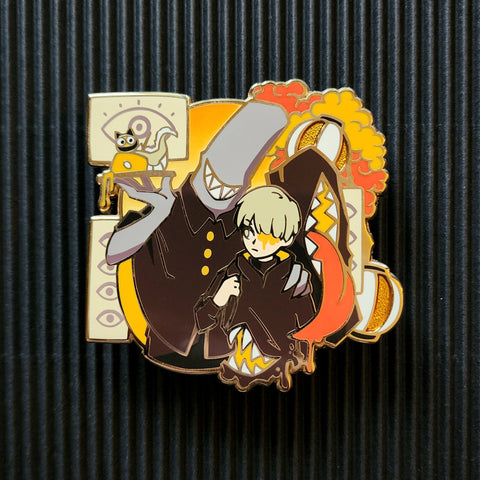 [P4P] v2 How to Eat Life - 2.5" Enamel Pin