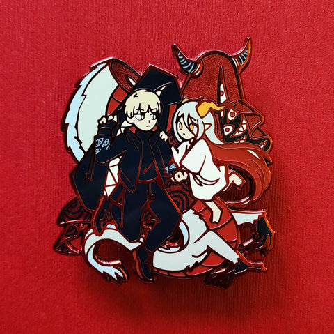 [P4P] Fight Song - 2.75" Enamel Pin