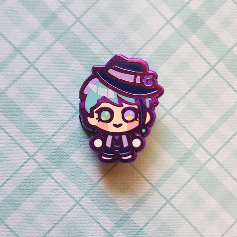 TWST - Jade Chrome Enamel Pin