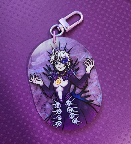 TWST - OB Azul Swirl Acrylic Charm