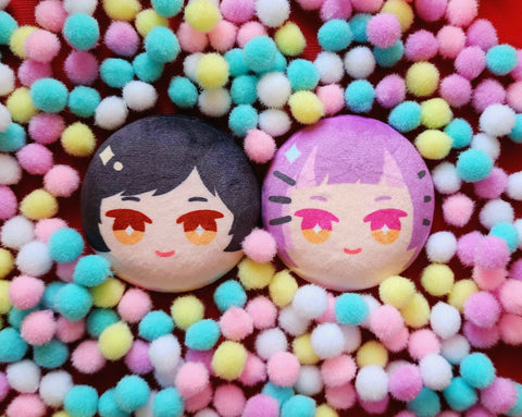 TWST - Plush Fabric Buttons