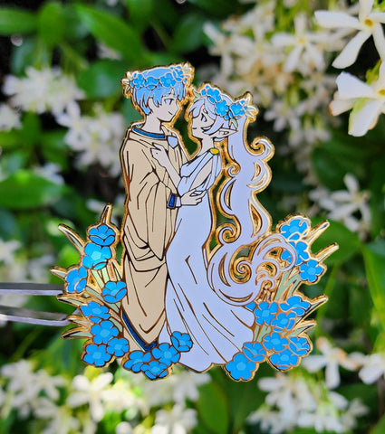 Frieren+Himmel Enamel Pin