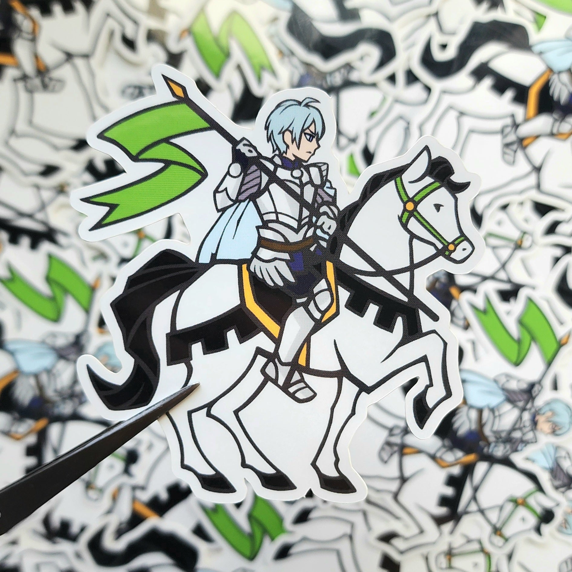 TWST - Knight Silver Sticker