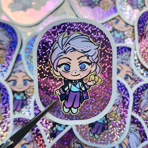 TWST - Club Azul Glitter Sticker