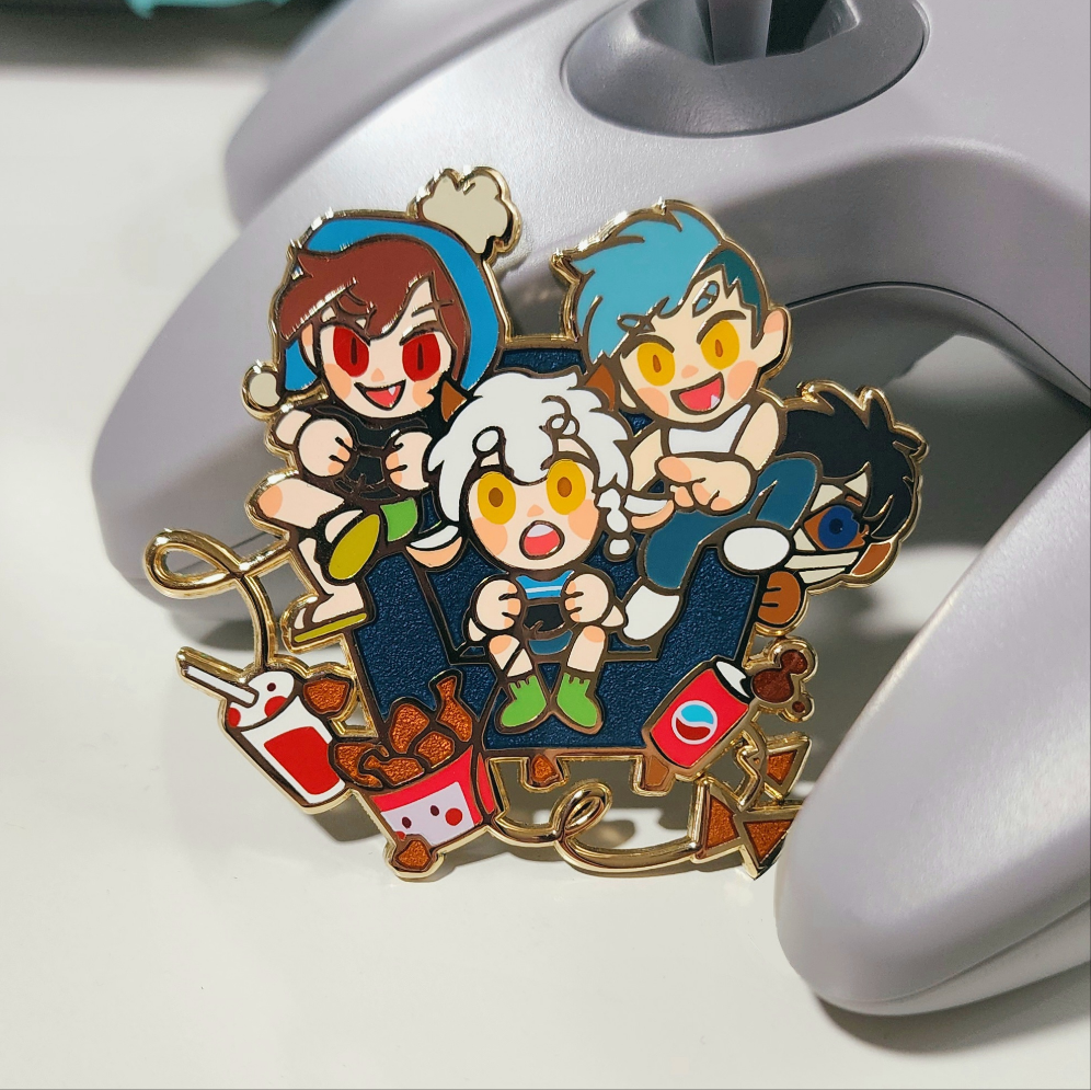 [P4P] All Saints Street 2.5" Enamel Pin