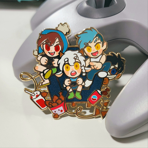 [P4P] All Saints Street 2.5" Enamel Pin