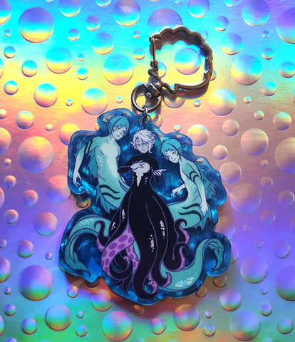 TWST - Octatrio 3" Wavy Acrylic Charm