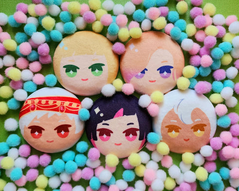 TWST - Plush Fabric Buttons