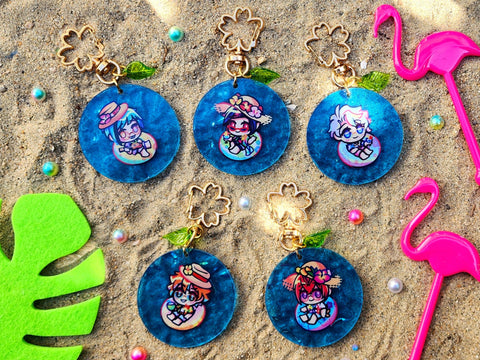 TWST - Beach Wavy Acrylic Charms
