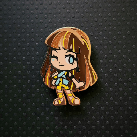 MH - Cleo 2" Enamel Pin