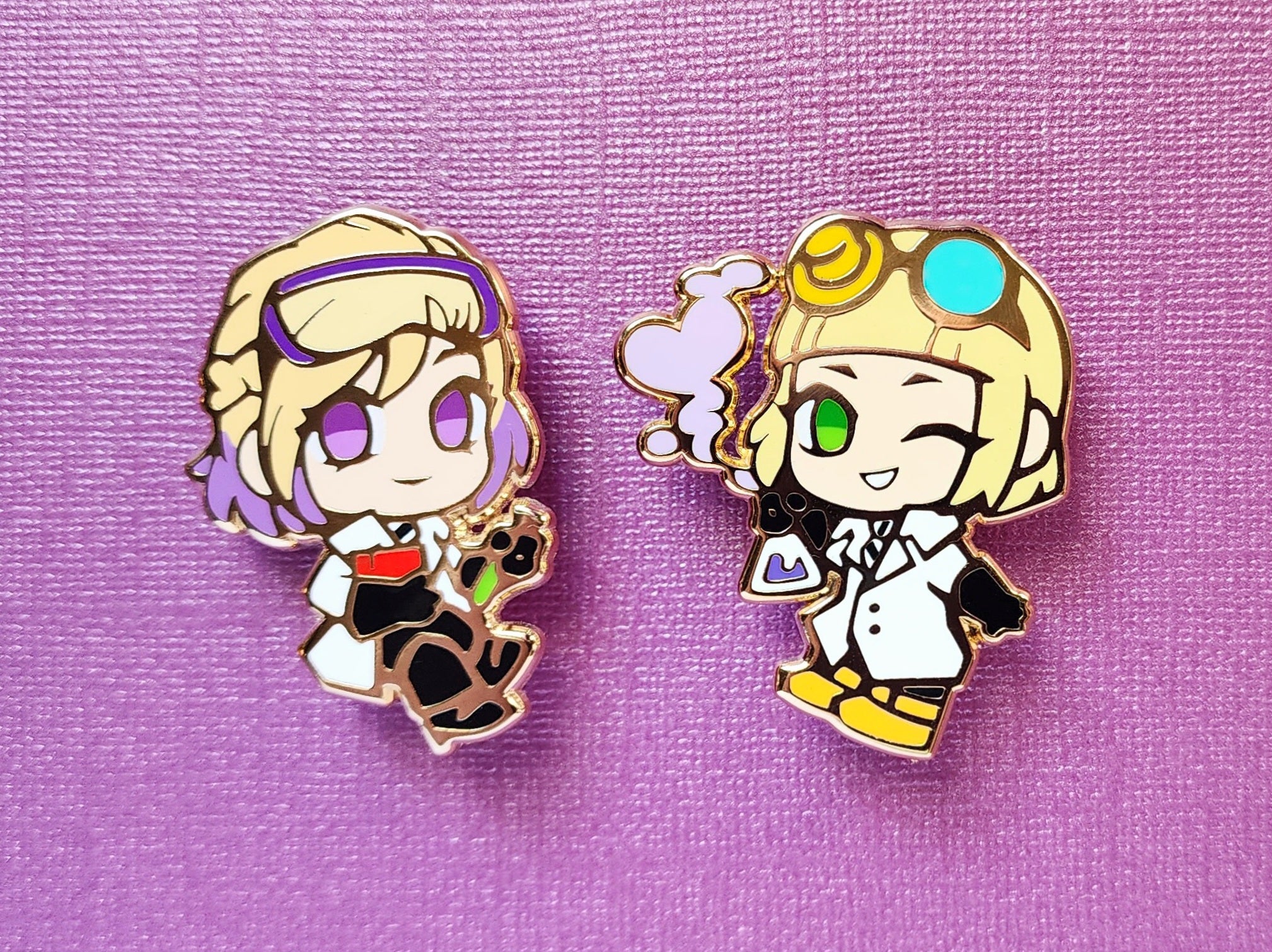 TWST - Vil & Rook Lab Chibis