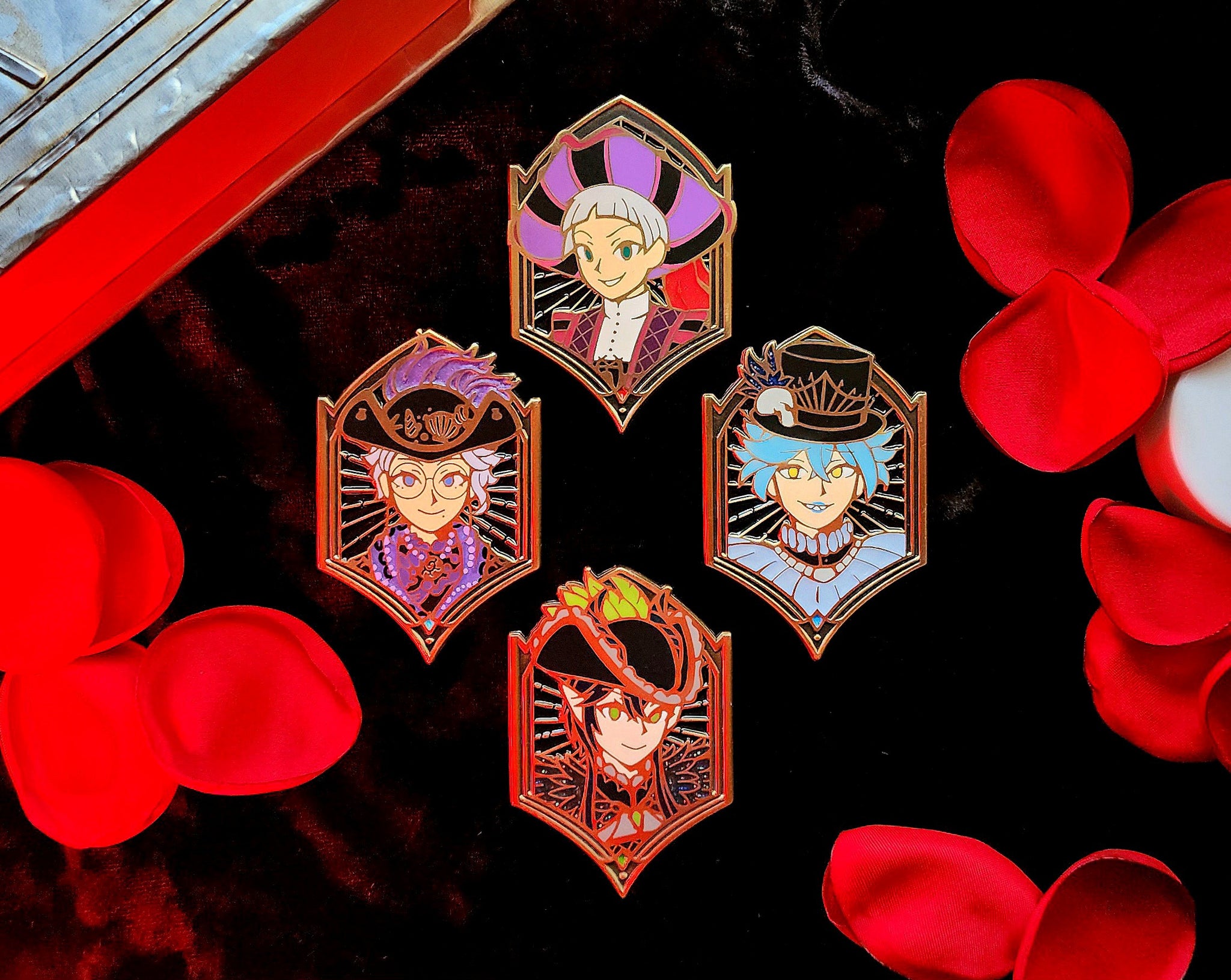 TWST - GloMasq 2.25" Enamel Pins