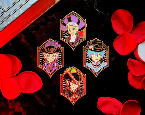 TWST - GloMasq 2.25" Enamel Pins