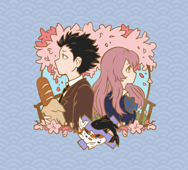 Silent Voice 2" Enamel Pin