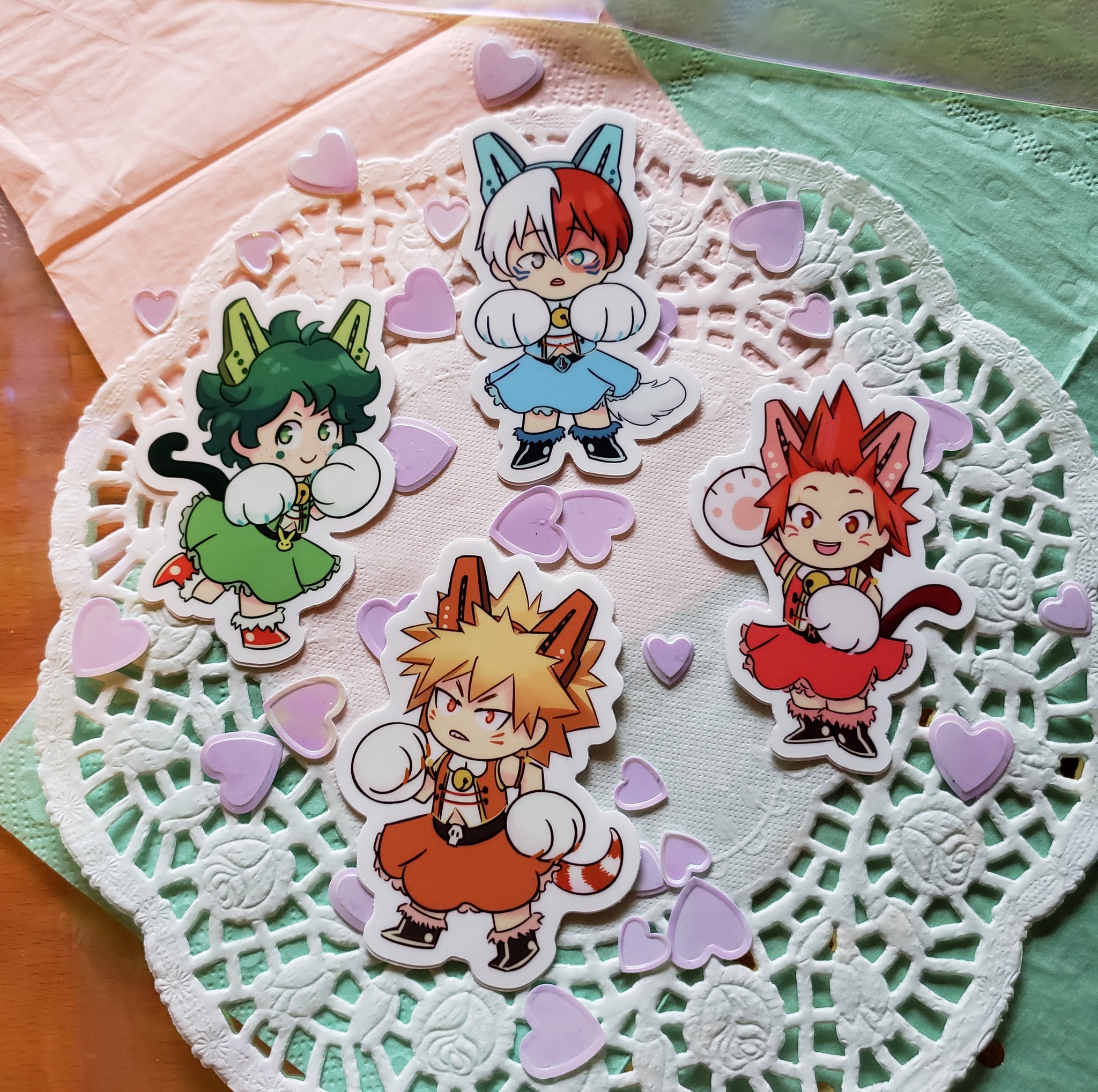 BNHA - Wild Wild Pussycats Stickers [Volumes 1 + 2]