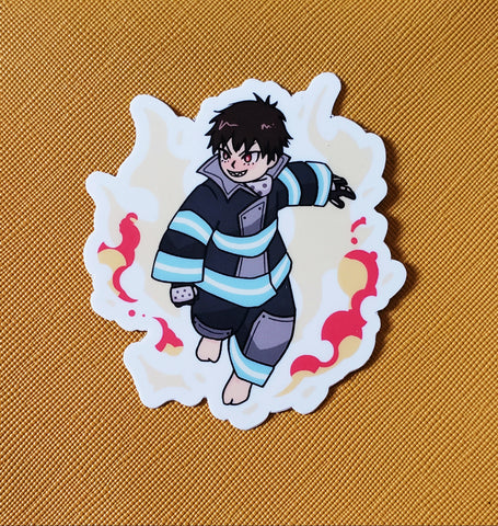 Shinra Vinyl Sticker