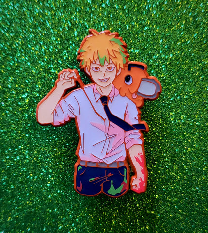 CSM - OG Denji 2" Enamel Pin