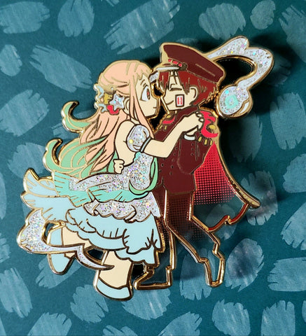 JSHK - Hananene 3" Stained Glass Enamel Pin
