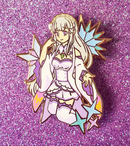 Re: Zero - Emilia 2.5" Enamel Pin