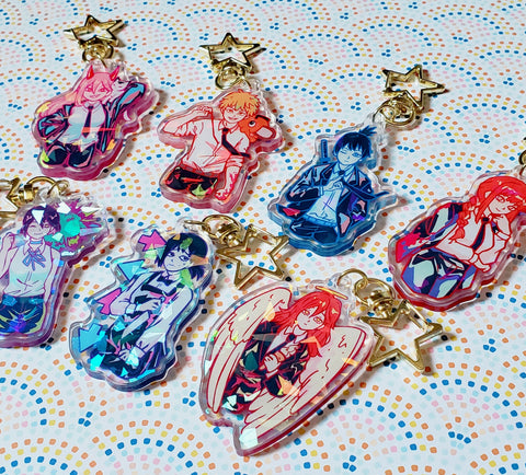 CSM - Holographic 2" Acrylic Charms