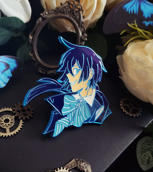 VNC - Vanitas 2.25" Chrome Enamel Pin