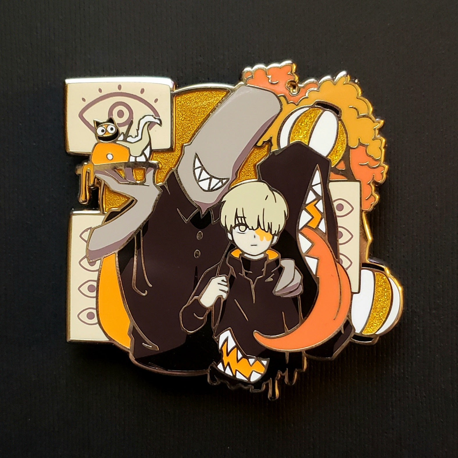 [P4P] How to Eat Life - 2.5" Enamel Pin