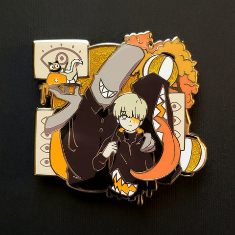 [P4P] How to Eat Life - 2.5" Enamel Pin
