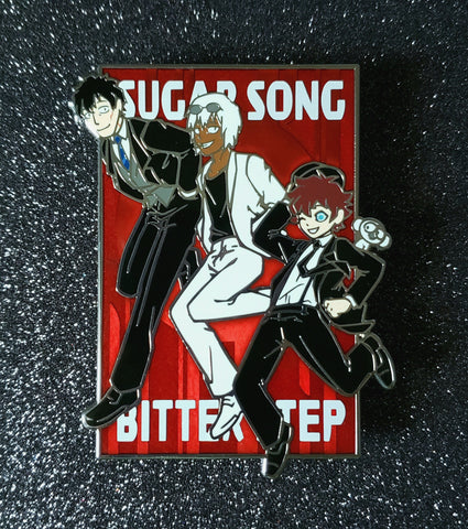 BBB - Sugar Song & Bitter Step 3.25" Silver Enamel Pin