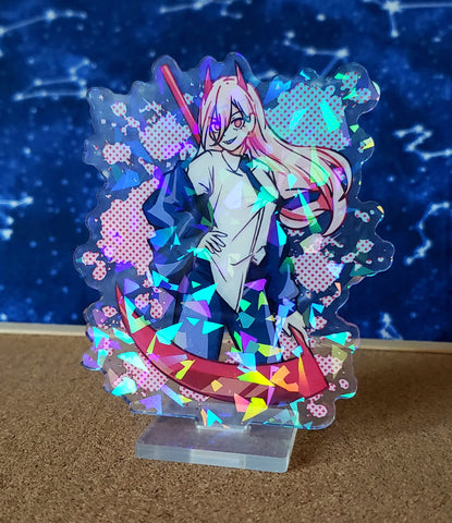 CSM - Power Holographic Acrylic Standee