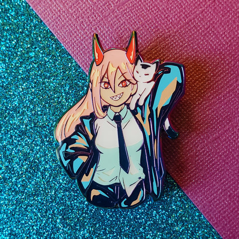 CSM - Anodized Power 2" Enamel Pin