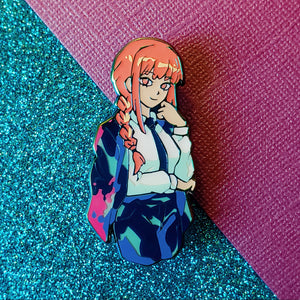 CSM - Anodized Makima 2" Enamel Pin