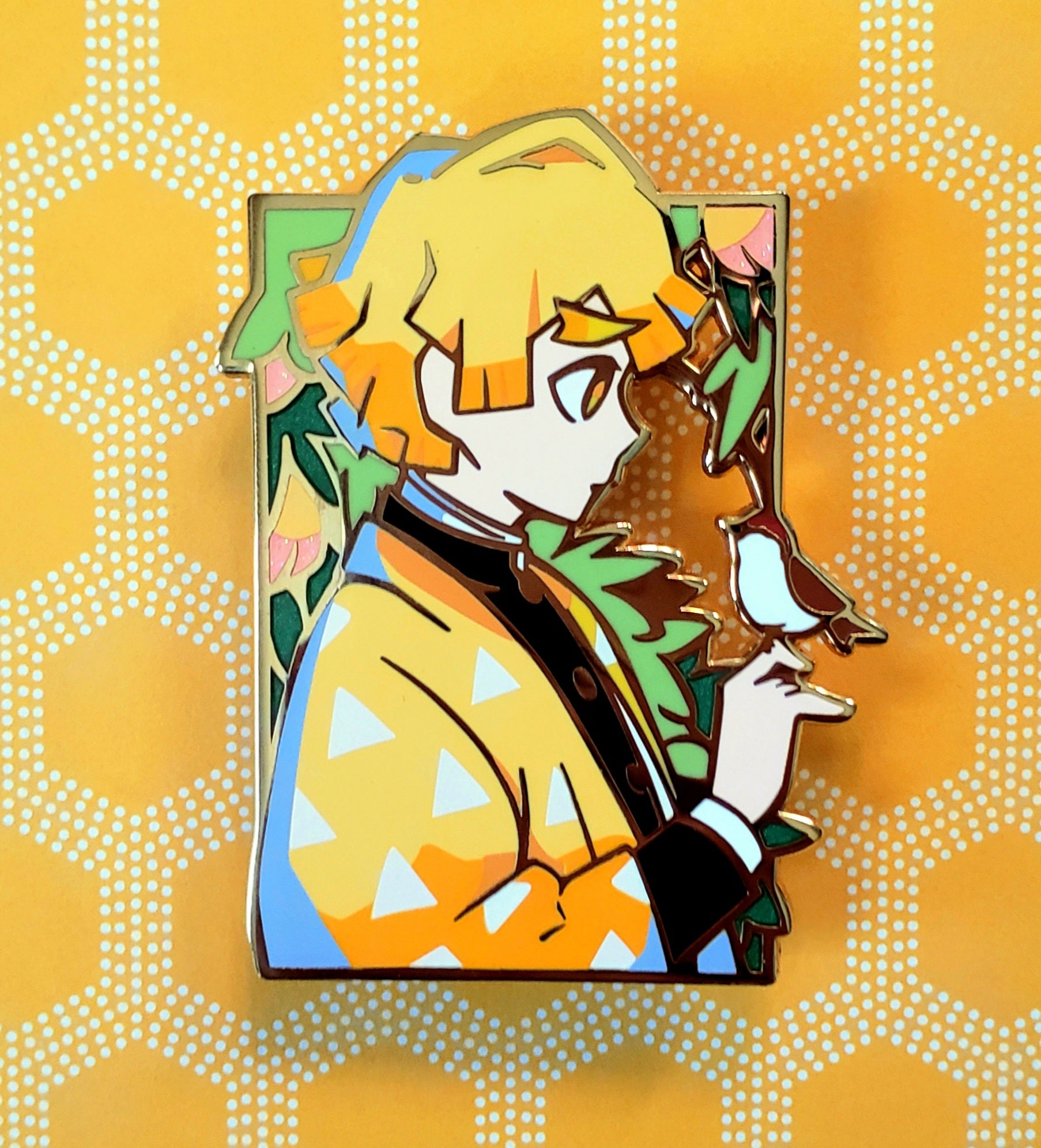 Lightning Boy 2.75" Enamel Pin