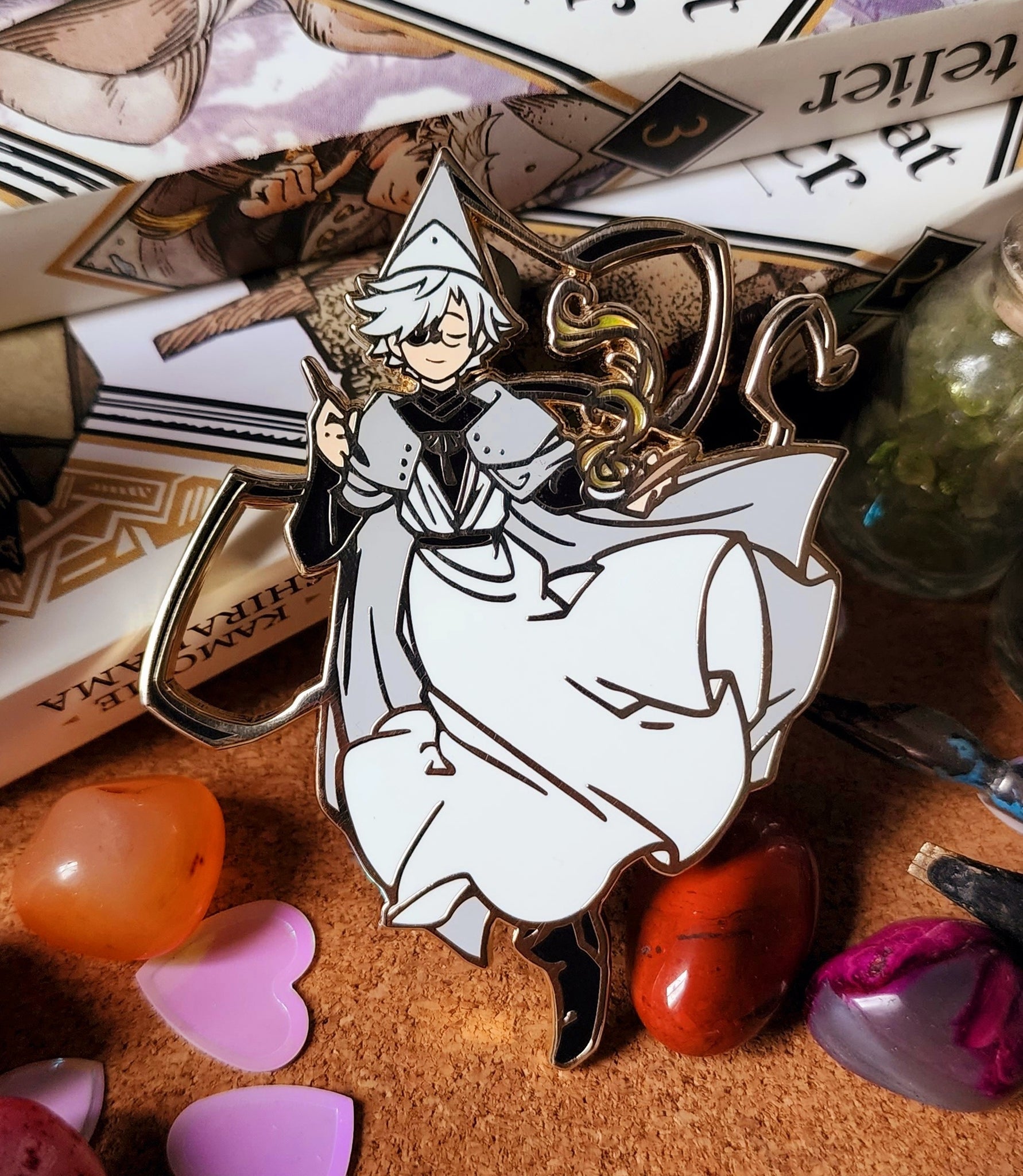 WHA - Qifrey 3" Enamel Pin
