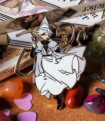 WHA - Qifrey 3" Enamel Pin