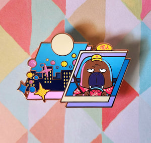Odd Taxi - 2.5" Enamel Pin