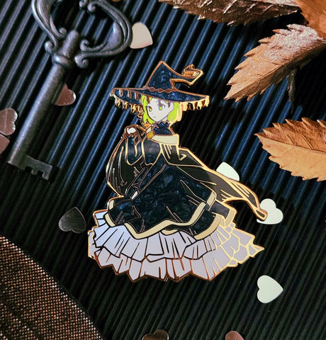 WHA - Brimhat Coco 2.5" Enamel Pin