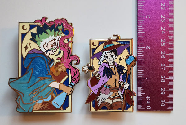 DCST - Fantasy Gen 2.5" Enamel Pin (ERRORED)
