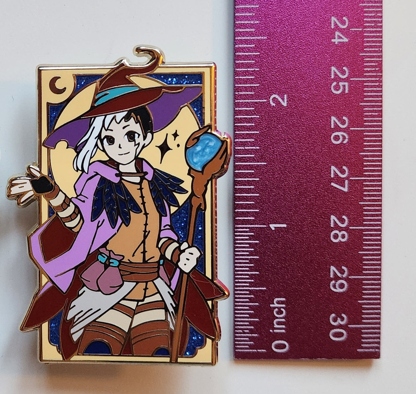 DCST - Fantasy Gen 2.5" Enamel Pin (ERRORED)