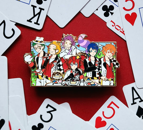 TWST - Heartslabyul 3" Pin on Pin