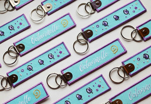 TWST - Octavinelle Embroidered Tag Keychain