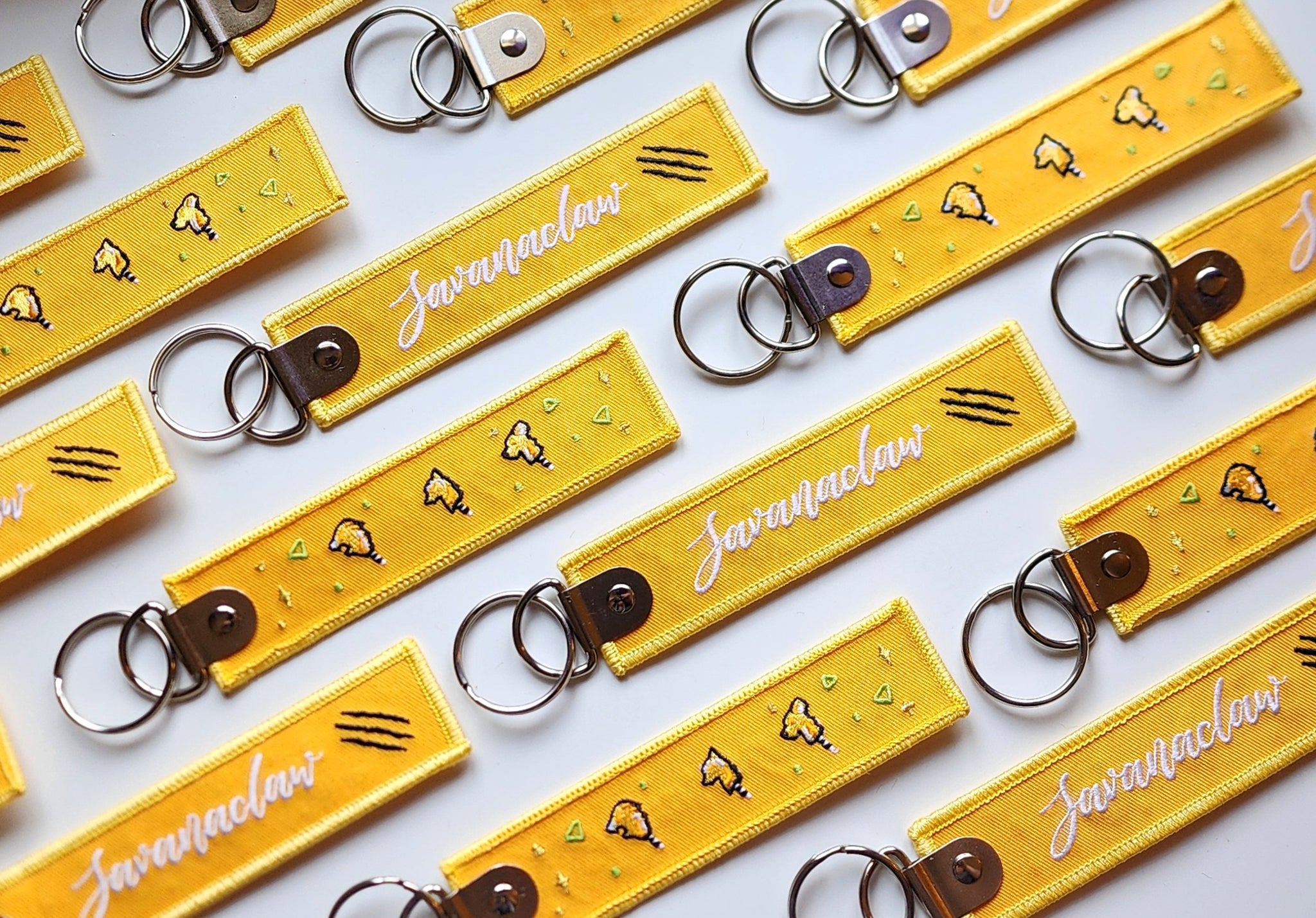 TWST - Savanaclaw Embroidered Tag Keychain