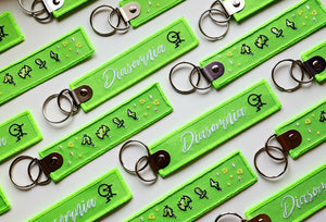 TWST - Diasomnia Embroidered Tag Keychain